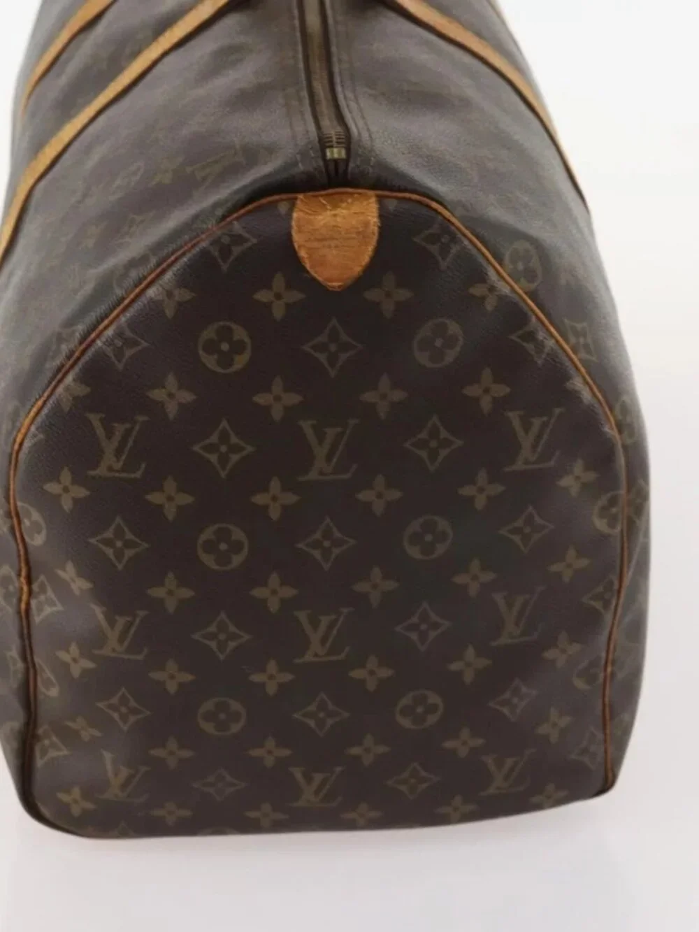 LOUIS VUITTON Monogram Keepall 55 Boston Bag M41424 LV Auth 169687 - Picture 6 of 16
